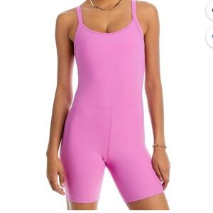 Aqua athletic romper